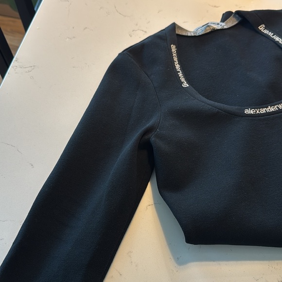 Alexander Wang Black Women's Dress XL worn once - Picture 7 of 7